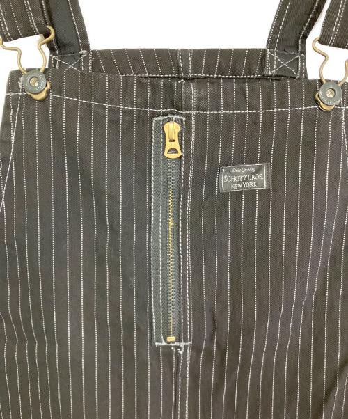 shott（ショット）shott (ショット) オーバーオール ブラック サイズ:Ｌ 未使用品の古着・服飾アイテム