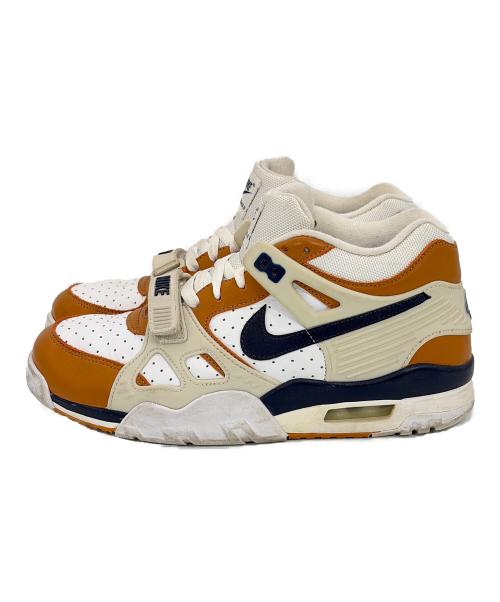 NIKE（ナイキ）NIKE (ナイキ) スニーカー/AIR TRAINER 3 QS/エア トレーナー 3 クイックストライク ホワイト×ブラウン サイズ:SIZE 27cmの古着・服飾アイテム