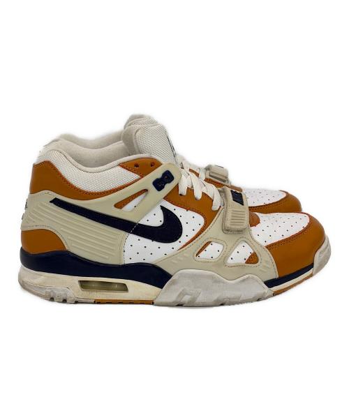 NIKE（ナイキ）NIKE (ナイキ) スニーカー/AIR TRAINER 3 QS/エア トレーナー 3 クイックストライク ホワイト×ブラウン サイズ:SIZE 27cmの古着・服飾アイテム