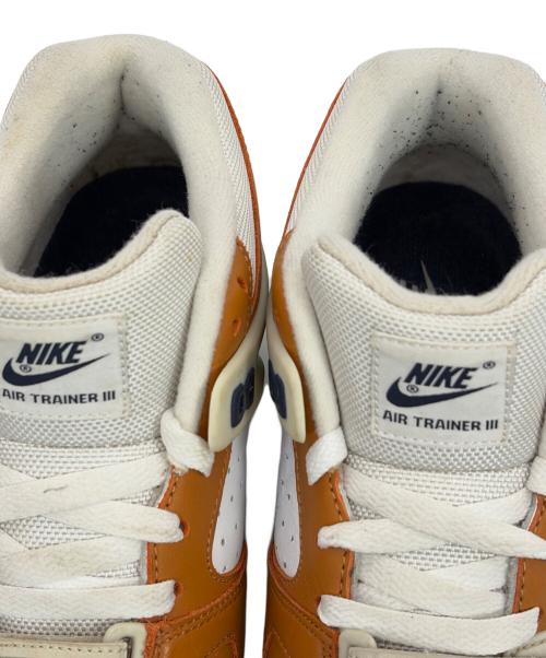 NIKE（ナイキ）NIKE (ナイキ) スニーカー/AIR TRAINER 3 QS/エア トレーナー 3 クイックストライク ホワイト×ブラウン サイズ:SIZE 27cmの古着・服飾アイテム