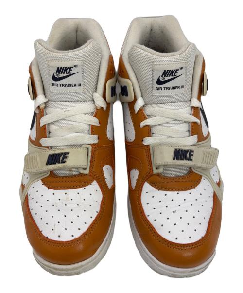 NIKE（ナイキ）NIKE (ナイキ) スニーカー/AIR TRAINER 3 QS/エア トレーナー 3 クイックストライク ホワイト×ブラウン サイズ:SIZE 27cmの古着・服飾アイテム