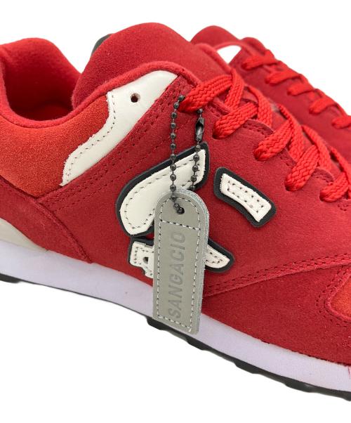 Sangacio（サンガッチョ）Sangacio (サンガッチョ) スニーカー レッド サイズ:26.5㎝の古着・服飾アイテム
