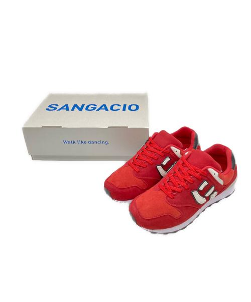Sangacio（サンガッチョ）Sangacio (サンガッチョ) スニーカー レッド サイズ:26.5㎝の古着・服飾アイテム