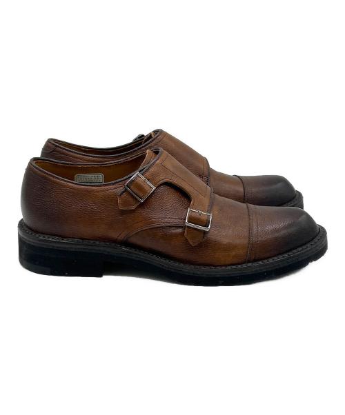 REGAL（リーガル）REGAL (リーガル) ダブルモンクストラップシューズ ブラウン サイズ:SIZE 24cmの古着・服飾アイテム