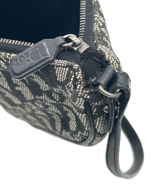 Christian Dior（クリスチャン ディオール）Christian Dior (クリスチャン ディオール) サドルバッグ アイボリー×ブラックの古着・服飾アイテム