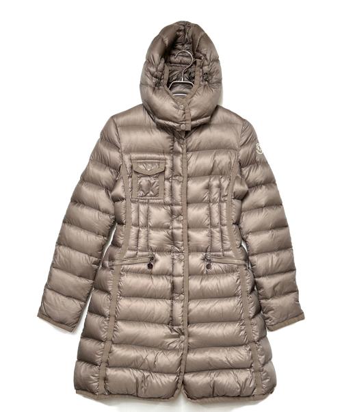 MONCLER（モンクレール）MONCLER (モンクレール) ダウンコート ブラウン サイズ:SIZE 0の古着・服飾アイテム