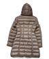 MONCLER (モンクレール) ダウンコート ブラウン サイズ:SIZE 0：70000円