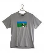 stussyステューシー）の古着「半袖カットソー」｜グレー