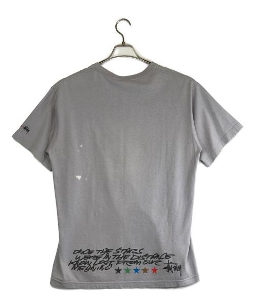 stussy（ステューシー）stussy (ステューシー) 半袖カットソー グレー サイズ:SIZE Lの古着・服飾アイテム