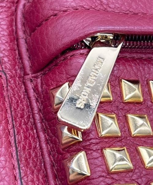 MICHAEL KORS（マイケル・コース）MICHAEL KORS (マイケル・コース) ミニリュック レッドの古着・服飾アイテム