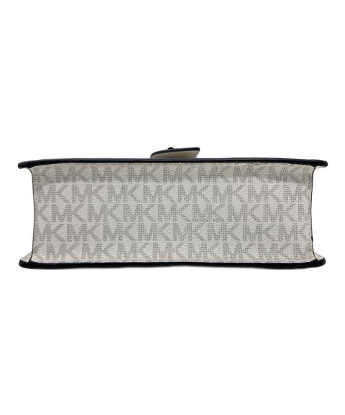 MICHAEL KORS（マイケル・コース）MICHAEL KORS (マイケル・コース) ショルダーバッグ ホワイト×ブルーの古着・服飾アイテム