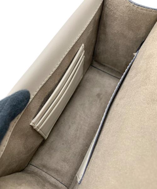 MICHAEL KORS（マイケル・コース）MICHAEL KORS (マイケル・コース) ショルダーバッグ ホワイト×ブルーの古着・服飾アイテム