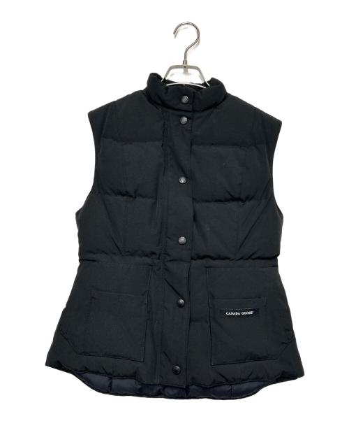 CANADA GOOSE（カナダグース）CANADA GOOSE (カナダグース) ダウンベスト ブラック サイズ:SIZE Sの古着・服飾アイテム
