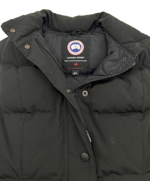 CANADA GOOSE（カナダグース）CANADA GOOSE (カナダグース) ダウンベスト ブラック サイズ:SIZE Sの古着・服飾アイテム
