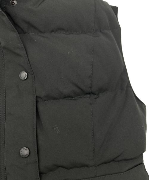 CANADA GOOSE（カナダグース）CANADA GOOSE (カナダグース) ダウンベスト ブラック サイズ:SIZE Sの古着・服飾アイテム