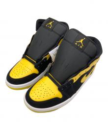 NIKE（ナイキ）の古着「ハイカットスニーカー」｜ブラック×イエロー