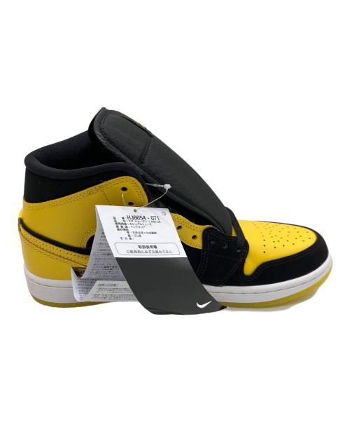 NIKE（ナイキ）NIKE (ナイキ) ハイカットスニーカー ブラック×イエロー サイズ:25.5㎝ 未使用品の古着・服飾アイテム