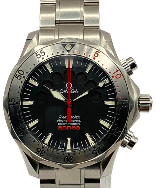 OMEGA（オメガ）OMEGA (オメガ) シーマスター アプネア/Seamaste﻿r/シーマスター オートマチック/クロノグラフ/シーマスター オートマチック 黒文字盤 サイズ:41.5mmの古着・服飾アイテム