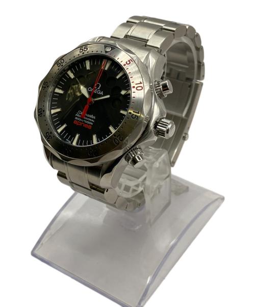 OMEGA（オメガ）OMEGA (オメガ) シーマスター アプネア/Seamaste﻿r/シーマスター オートマチック/クロノグラフ/シーマスター オートマチック 黒文字盤 サイズ:42mmの古着・服飾アイテム