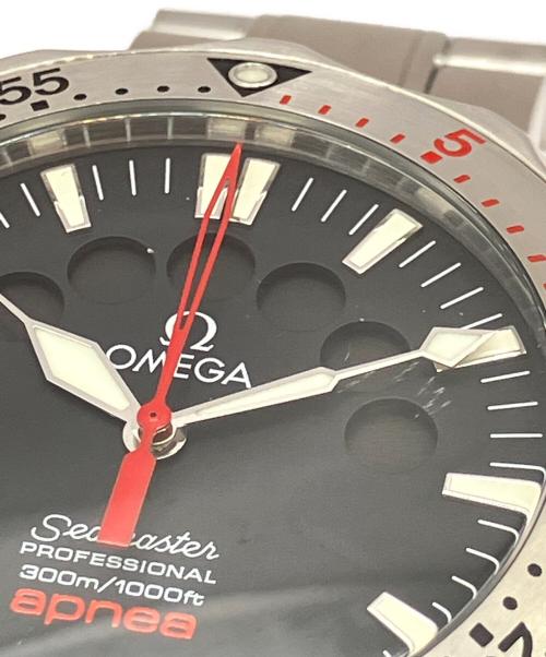 OMEGA（オメガ）OMEGA (オメガ) シーマスター アプネア/Seamaste﻿r/シーマスター オートマチック/クロノグラフ/シーマスター オートマチック 黒文字盤 サイズ:42mmの古着・服飾アイテム
