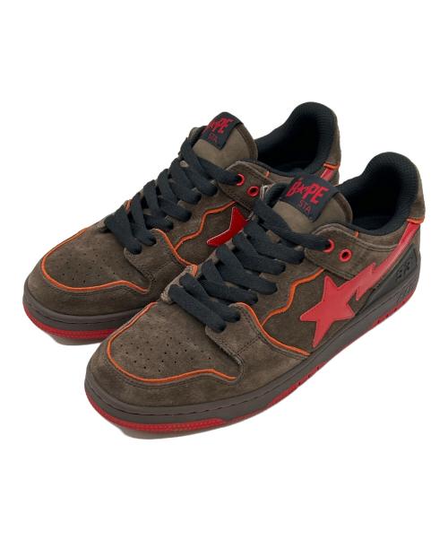 A BATHING APE（ア ベイシング エイプ）A BATHING APE (ア ベイシング エイプ) スニーカー ブラウン サイズ:SIZE 26cmの古着・服飾アイテム