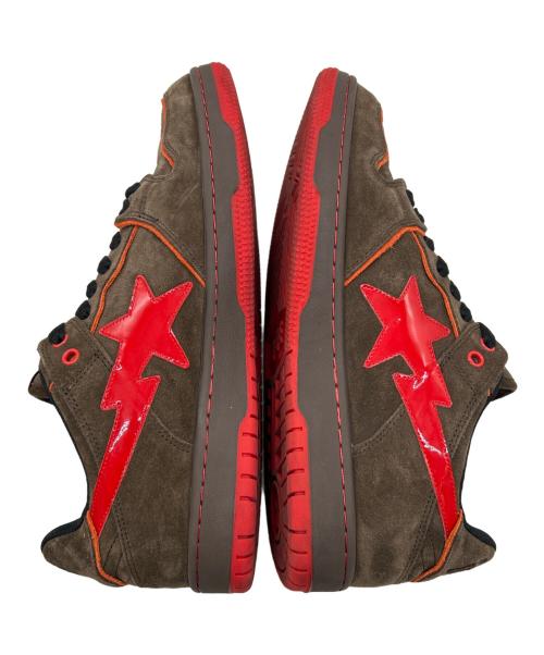 A BATHING APE（ア ベイシング エイプ）A BATHING APE (ア ベイシング エイプ) スニーカー ブラウン サイズ:SIZE 26cmの古着・服飾アイテム