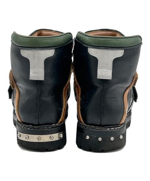 UNDERCOVERISM（アンダーカバーイズム）UNDERCOVERISM (アンダーカバーイズム) ブーツ ブラック×カーキ サイズ:SIZE M（23～23.5）の古着・服飾アイテム