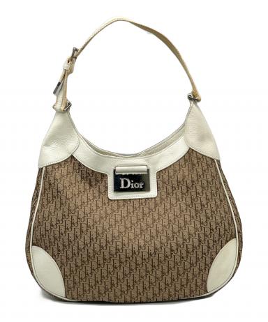 Christian Dior ブラウンショルダーバッグ 中古・古着通販】Christian Dior (クリスチャン ディオール