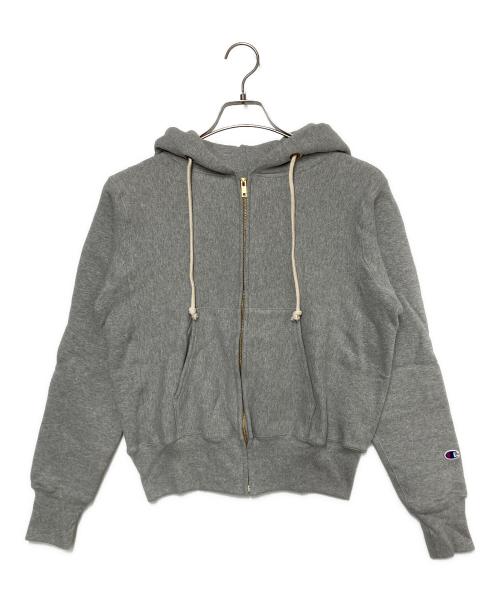 Champion（チャンピオン）Champion (チャンピオン) ジップパーカー グレー サイズ:S 未使用品の古着・服飾アイテム