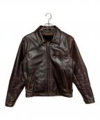 SCHOTT BROS.ショット）の古着「レザージャケット」｜ブラウン