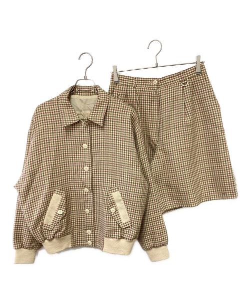 Christian Dior（クリスチャン ディオール）Christian Dior (クリスチャン ディオール) セットアップスーツ ベージュ サイズ:Ｌの古着・服飾アイテム