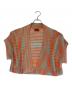 MISSONI（ミッソーニ）の古着「プリーツカーディガン」｜ブルー×オレンジ