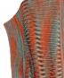 中古・古着 MISSONI (ミッソーニ) プリーツカーディガン ブルー×オレンジ サイズ:SIZE Free：8000円