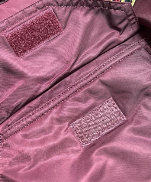 ALPHA（アルファ）ALPHA (アルファ) STRICT-G (ストラクトジー) MA-1ジャケット エンジ サイズ:SIZE Mの古着・服飾アイテム