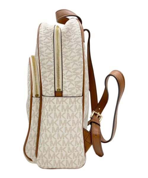 MICHAEL KORS（マイケル・コース）MICHAEL KORS (マイケル・コース) ミニリュック ブラウン×アイボリーの古着・服飾アイテム