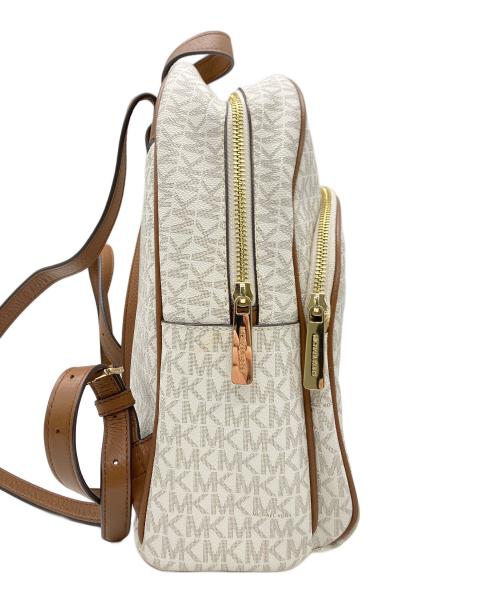 MICHAEL KORS（マイケル・コース）MICHAEL KORS (マイケル・コース) ミニリュック ブラウン×アイボリーの古着・服飾アイテム
