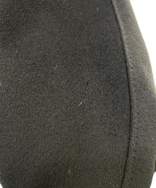 MaxMara（マックスマーラ）MaxMara (マックスマーラ) ウールカシミヤハーフコート ブラウン サイズ:SIZE 40（M)の古着・服飾アイテム