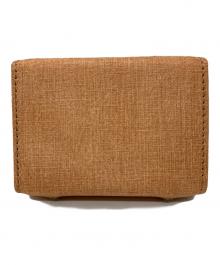 M+（エムピウ）の古着「3つ折り財布」｜ブラウン