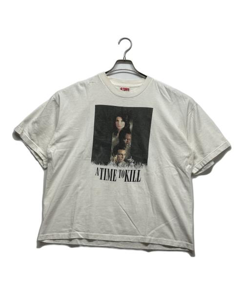 Q-TEES（キューティーズ）Q-TEES (キューティーズ) ヴィンテージムービーTシャツ ホワイト サイズ:SIZE XLの古着・服飾アイテム