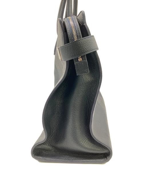 PELLE MORBIDA（ペッレモルビダ）PELLE MORBIDA (ペッレモルビダ) トートバッグ ネイビーの古着・服飾アイテム