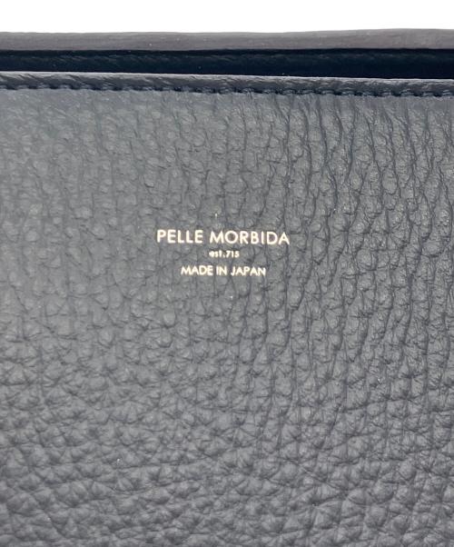 PELLE MORBIDA（ペッレモルビダ）PELLE MORBIDA (ペッレモルビダ) トートバッグ ネイビーの古着・服飾アイテム