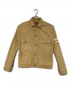 MOMOTARO JEANS桃太郎ジーンズ）の古着「出陣お茶染め刺し子ジャケット」｜カーキ