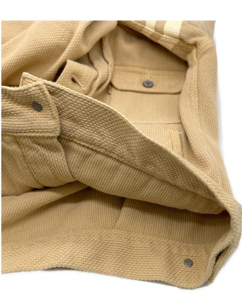 MOMOTARO JEANS（桃太郎ジーンズ）MOMOTARO JEANS (桃太郎ジーンズ) 出陣お茶染め刺し子ジャケット カーキ サイズ:SIZE 40（M)の古着・服飾アイテム
