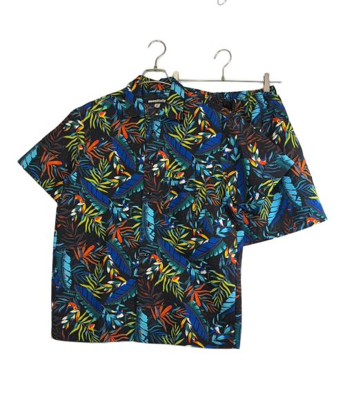 MONITALY（モニタリー）MONITALY (モニタリー) セットアップ ブラック×ブルー サイズ:SIZE Mの古着・服飾アイテム