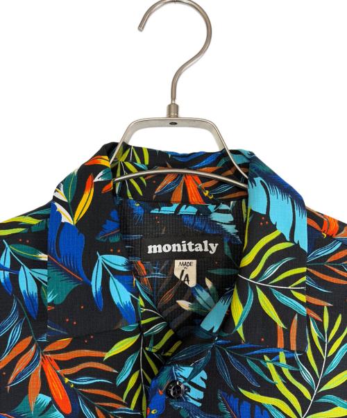 MONITALY（モニタリー）MONITALY (モニタリー) セットアップ ブラック×ブルー サイズ:SIZE Mの古着・服飾アイテム