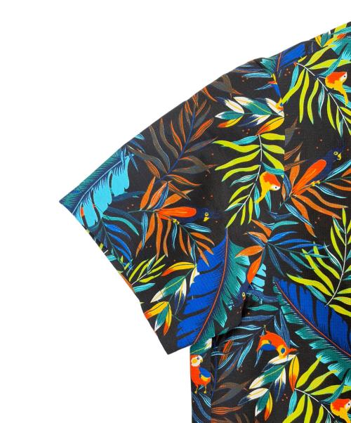 MONITALY（モニタリー）MONITALY (モニタリー) セットアップ ブラック×ブルー サイズ:SIZE Mの古着・服飾アイテム