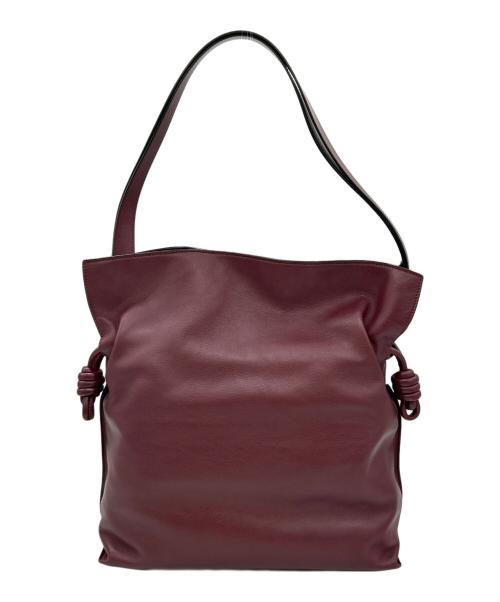 LOEWE（ロエベ）LOEWE (ロエベ) ショルダーバッグ ボルドーの古着・服飾アイテム