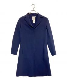 CELINE（セリーヌ）の古着「ウールコート」｜ネイビー