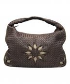 BOTTEGA VENETAボッテガベネタ）の古着「ワンショルダーバッグ」｜ブラウン