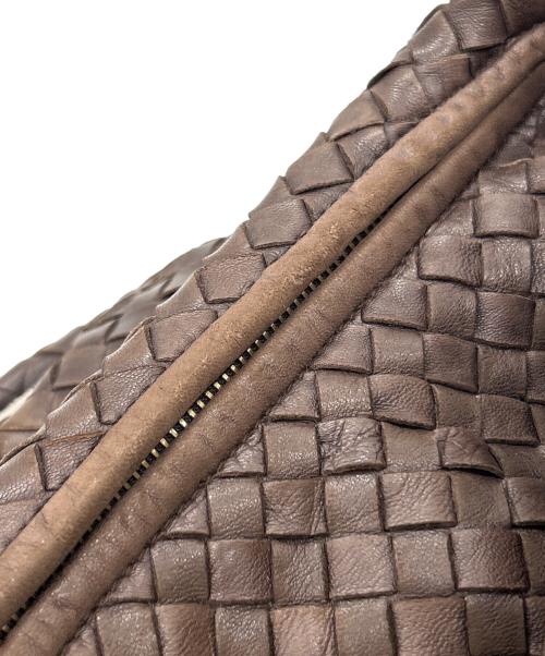 BOTTEGA VENETA（ボッテガベネタ）BOTTEGA VENETA (ボッテガベネタ) ワンショルダーバッグ ブラウンの古着・服飾アイテム